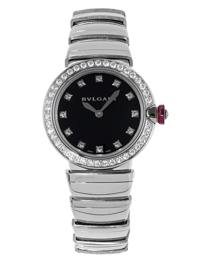 Black-Dial-Stainless-Steel-Diamond-Bezel-1