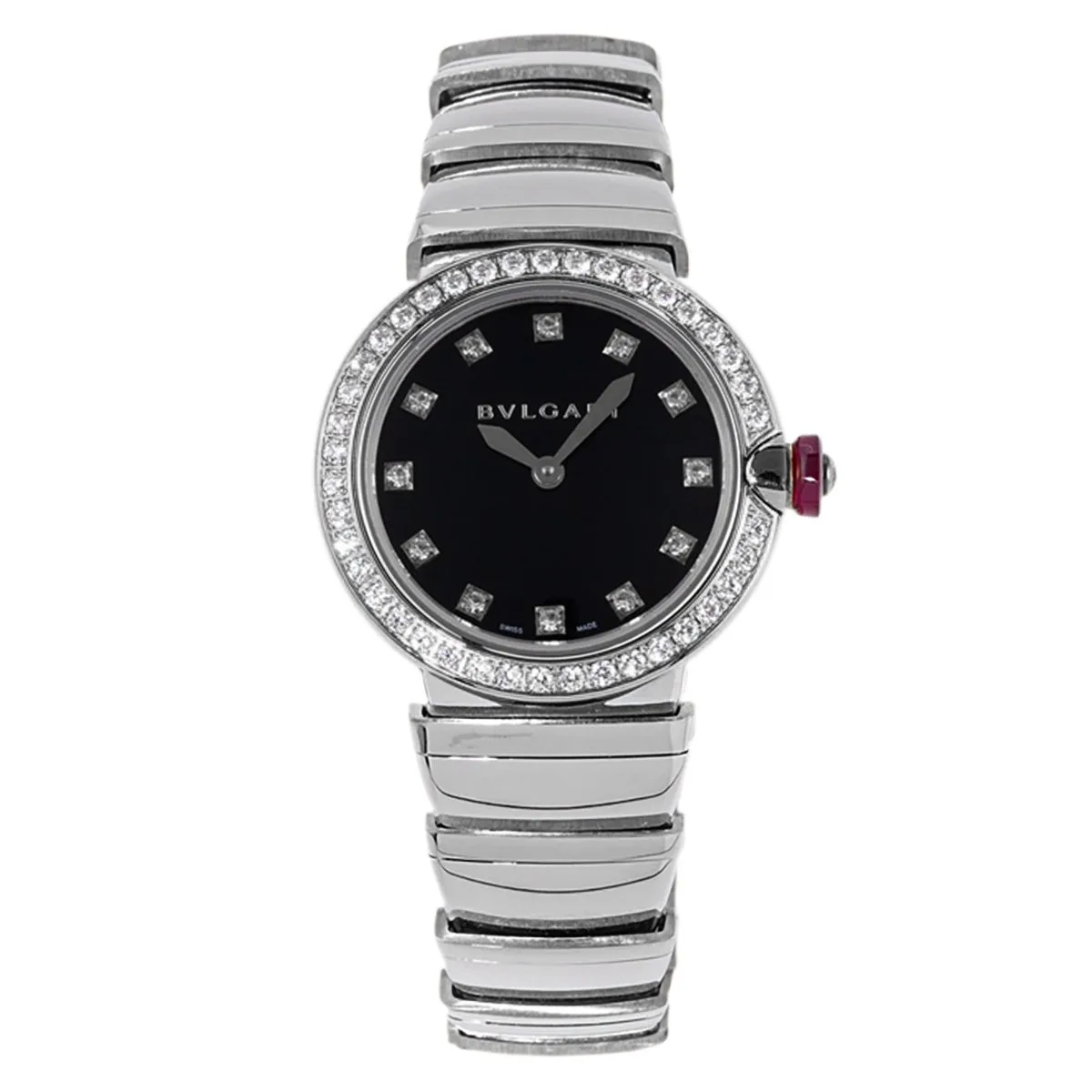 Black-Dial-Stainless-Steel-Diamond-Bezel-1