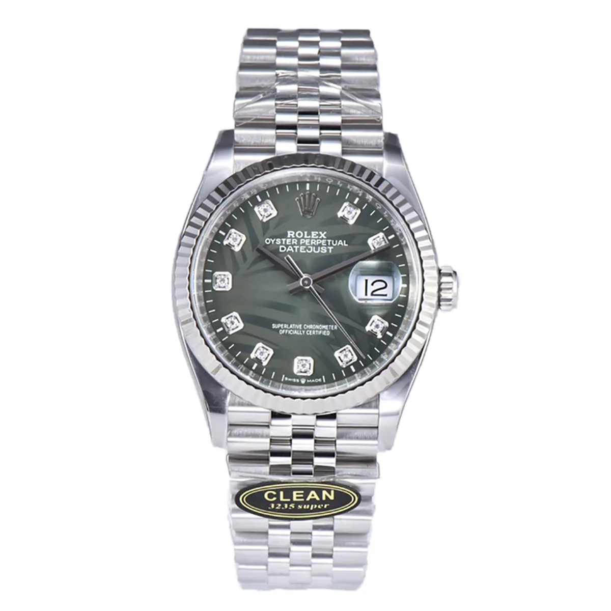 Datejust-36-126334-Olive-Green-Dial-with-Diamond-Marker-on-Jubilee-Bracelet-1