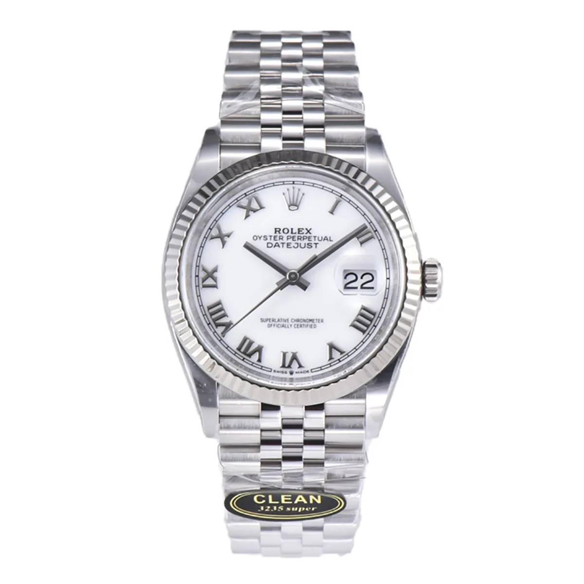 Datejust-36-126234-White-Dial-with-Roman-Marker-in-Steel-in-Jubilee-Bracelet-1