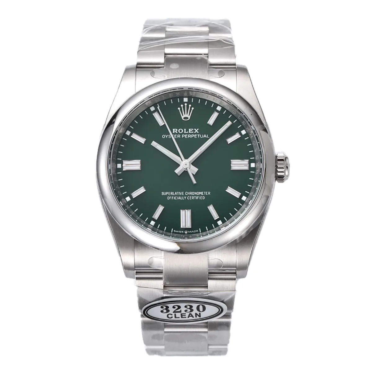 Oyster-Perpetual-36mm-Green-Dial-126000-1
