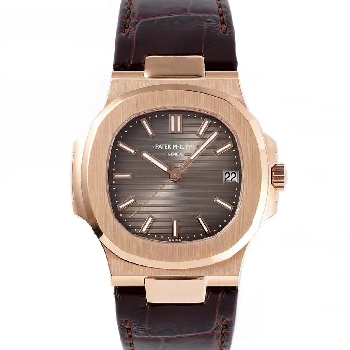 Patek-5711-RG-Brown-Dial-on-Leather-Strap-1