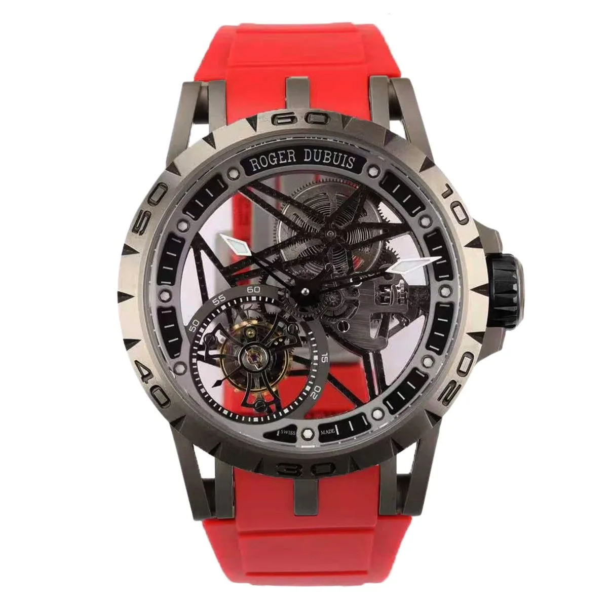 Excalibur-Spider-Skeleton-Flying-Tourbillon-with-Red-Rubber-Strap-1-1