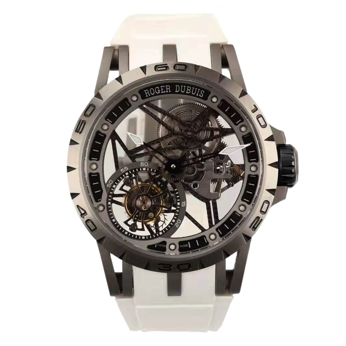 Excalibur-Spider-Skeleton-Flying-Tourbillon-with-White-Rubber-Strap-1-1