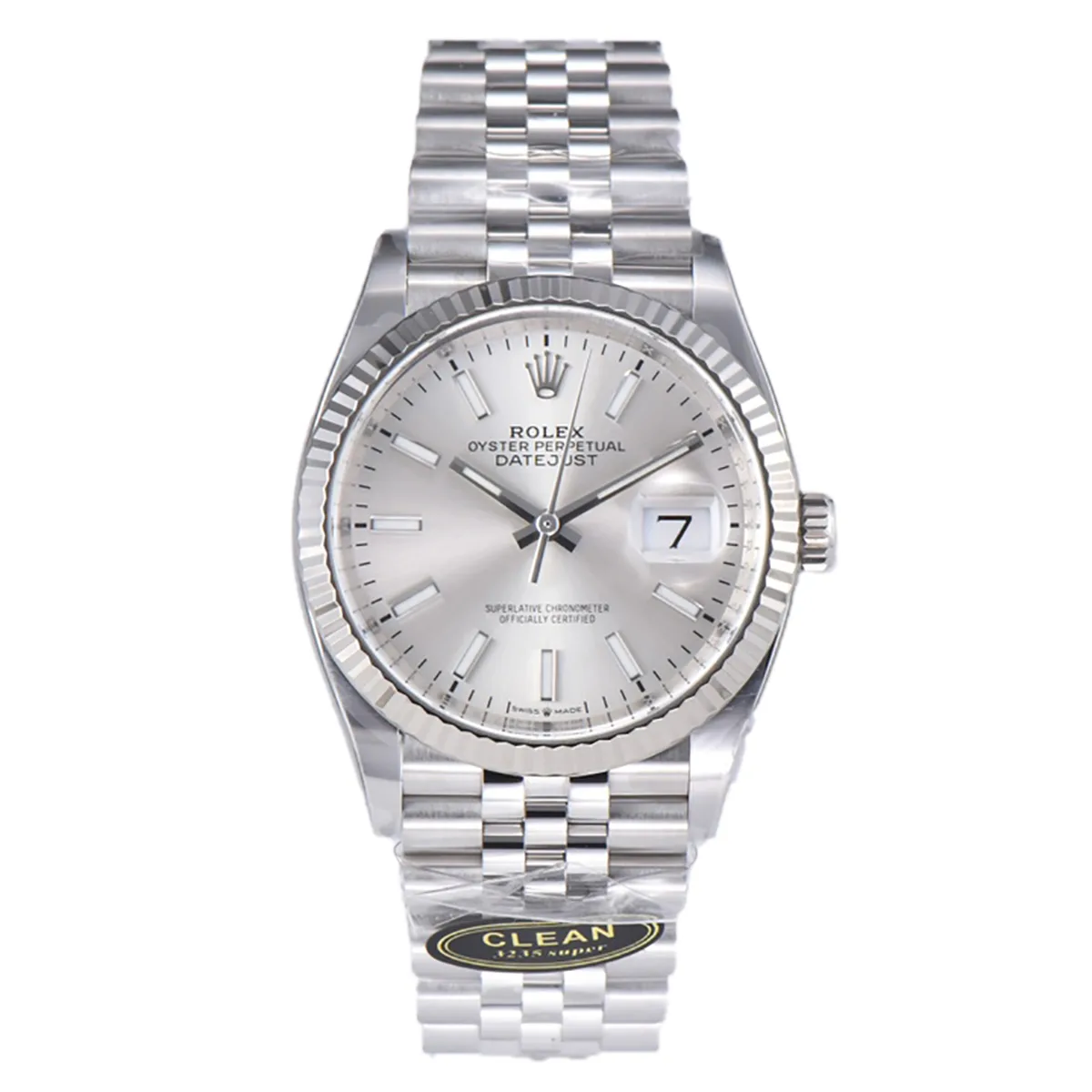 Datejust-36-126234-Silver-Dial-with-Stick-Marker-in-Steel-in-Jubilee-Bracelet-1