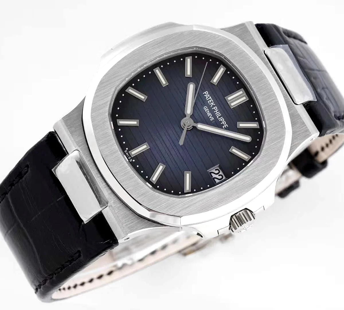 Patek-5711-Blue-Dial-on-Leather-Strap-5