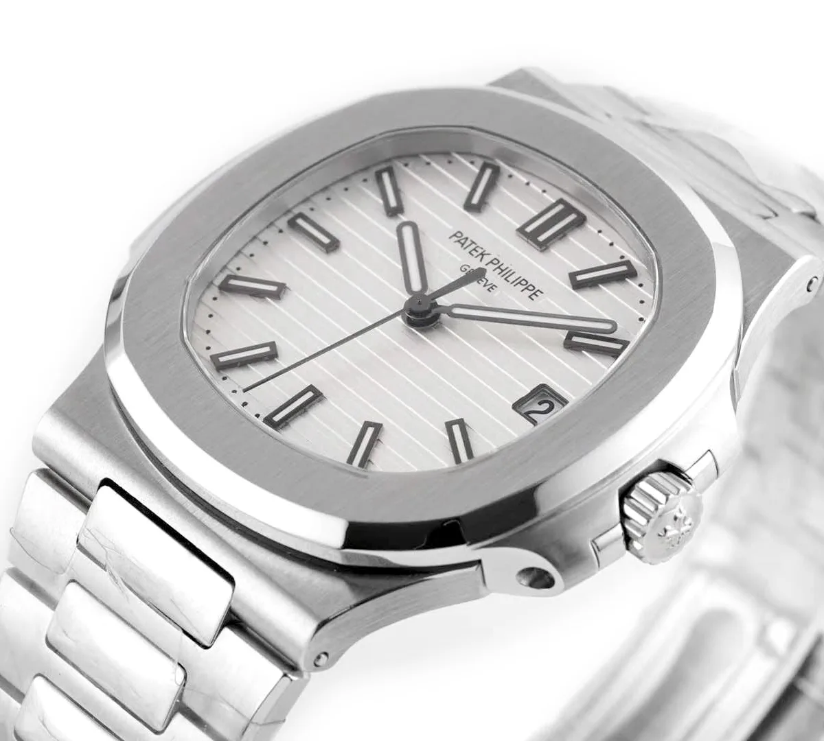 PPF-Patek-5711-White-Dial-on-Steel-Bracelet-3