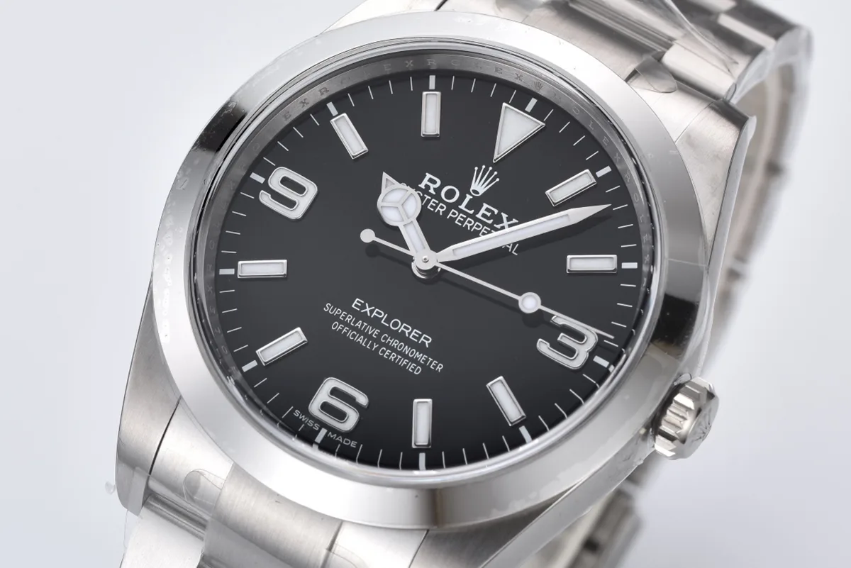 Explorer-I-40mm-224270-Black-Dial-in-Steel-3