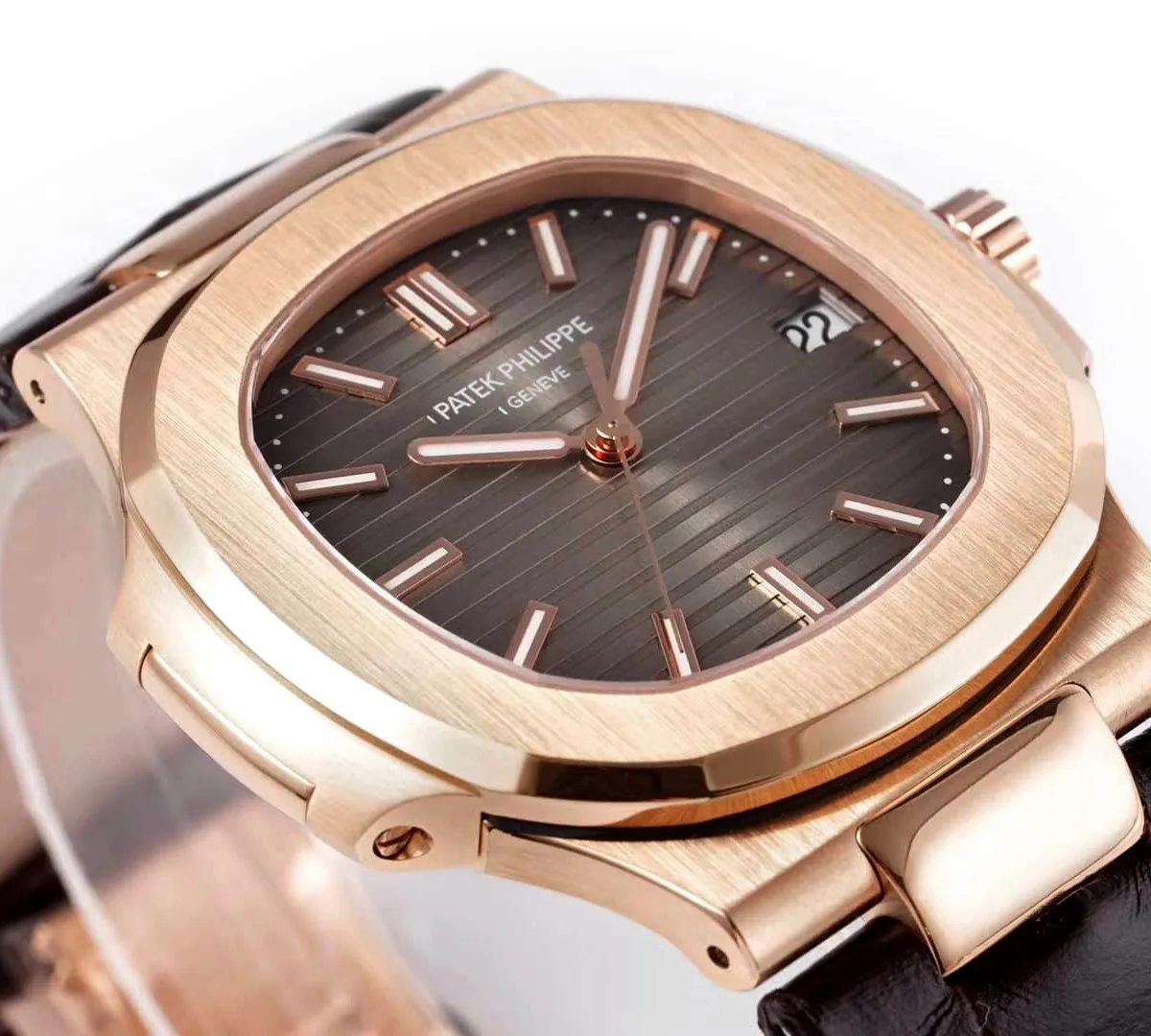 Patek-5711-RG-Brown-Dial-on-Leather-Strap-2