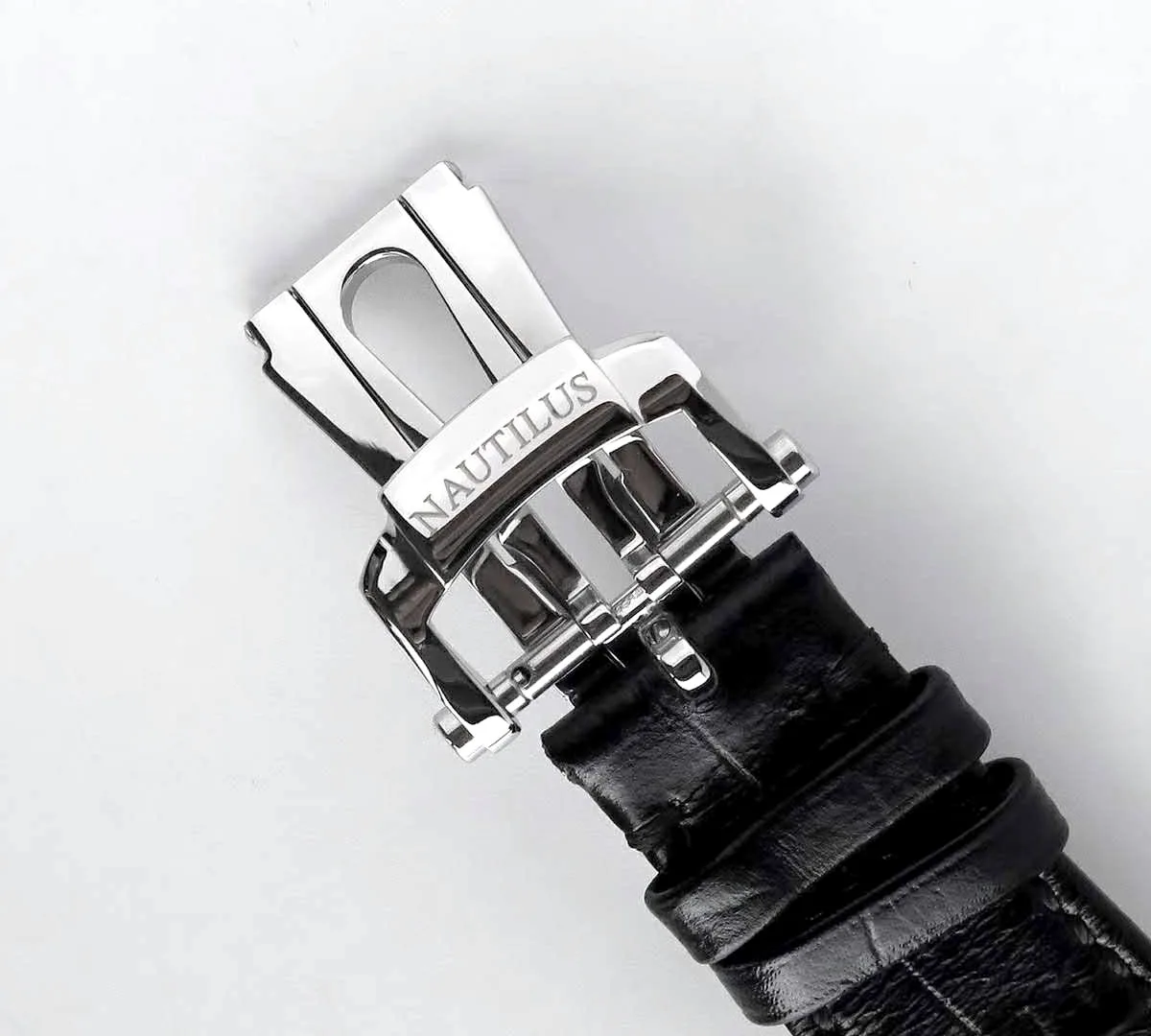 Patek-5711-White-Dial-on-Leather-Strap-8