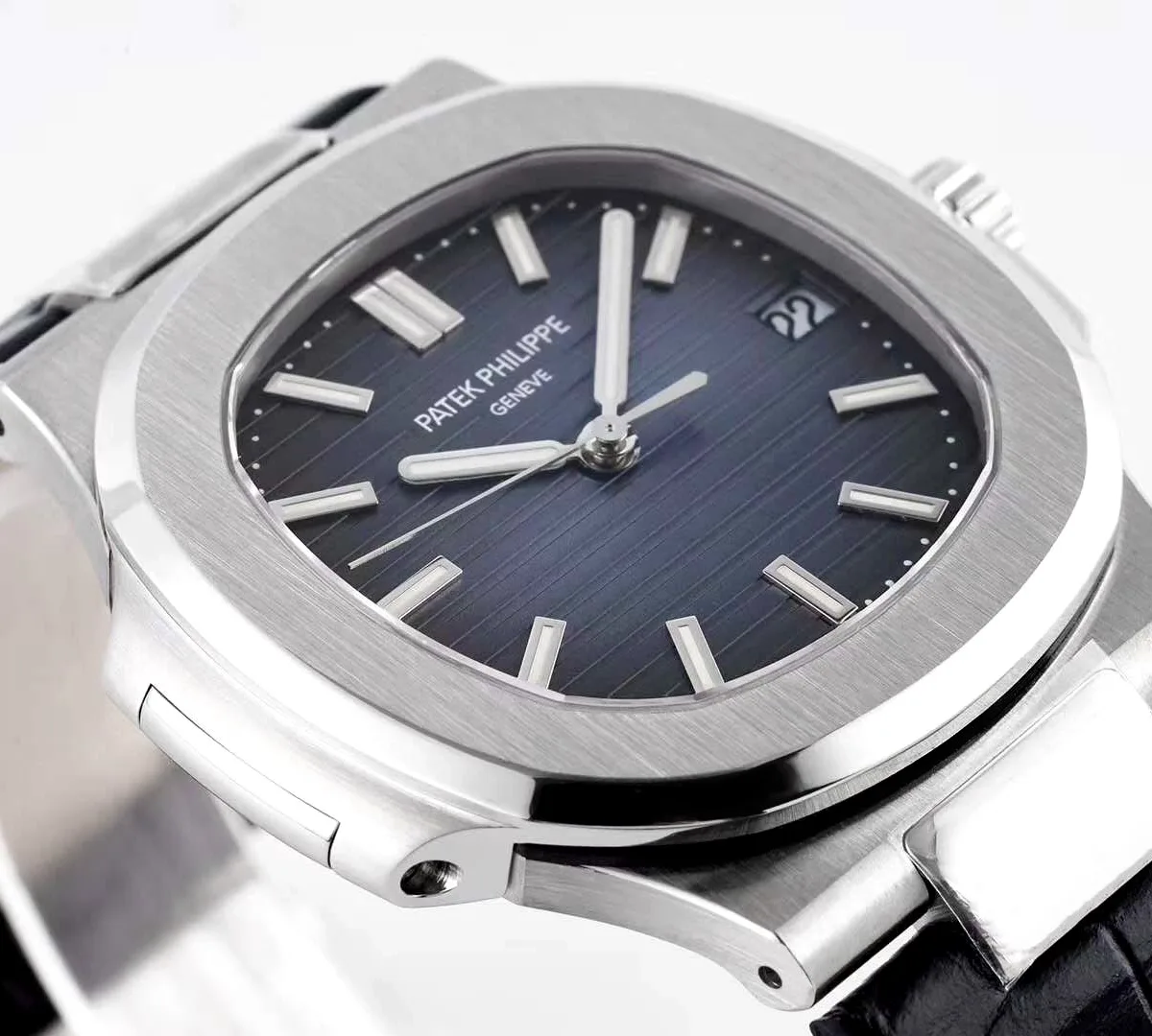 Patek-5711-Blue-Dial-on-Leather-Strap-2